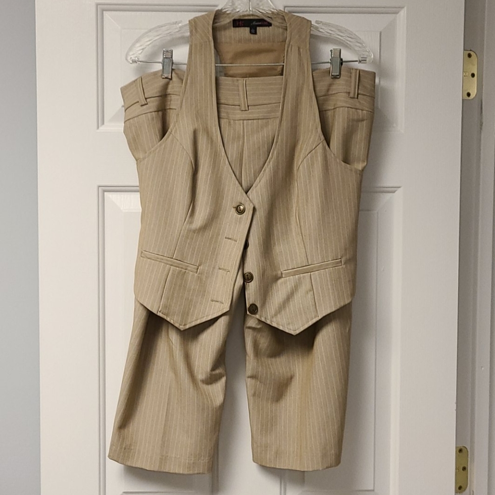 Capri pinstrip suit